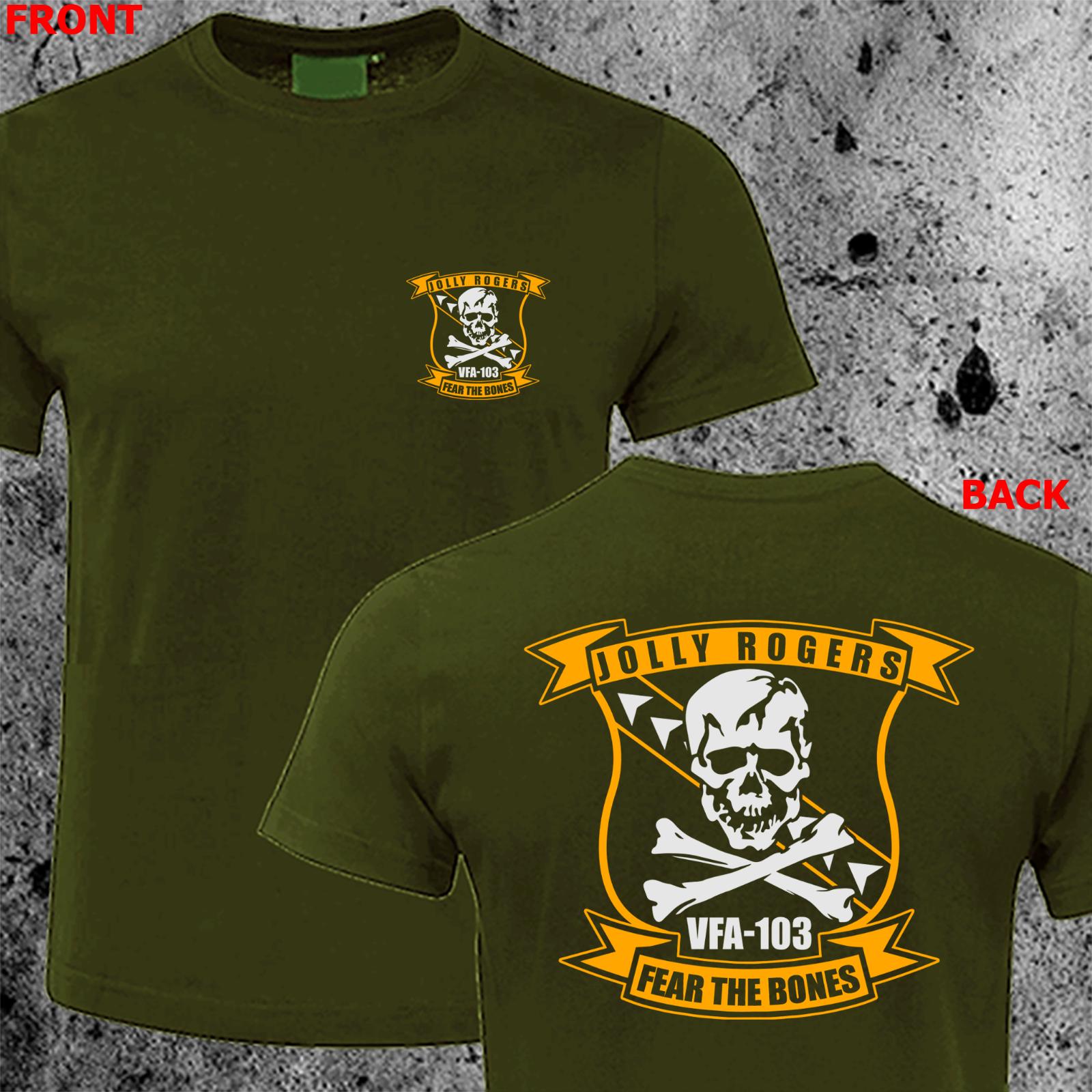 Naval Jolly Rogers VFA-103 Squadron Symbol Emblem T-Shirt 100% Cotton O-Neck Short Sleeve Summer Casual Mens T-shirt Size S-3XL XL
Naval Jolly Rogers VFA-103 Squadron Symbol Emblem T-Shirt 100% Cotton O-Neck Short Sleeve Summer Casual Mens T-shirt Size S-3XL XL