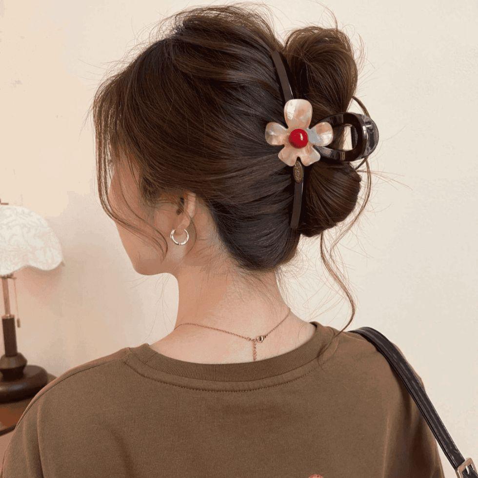 2026 New High-End Colorful Flower Hair Claw Clip for Women - Unique and Beautiful Accessory for Large Hair Volume
2026 New High-End Colorful Flower Hair Claw Clip for Women - Unique and Beautiful Accessory for Large Hair Volume