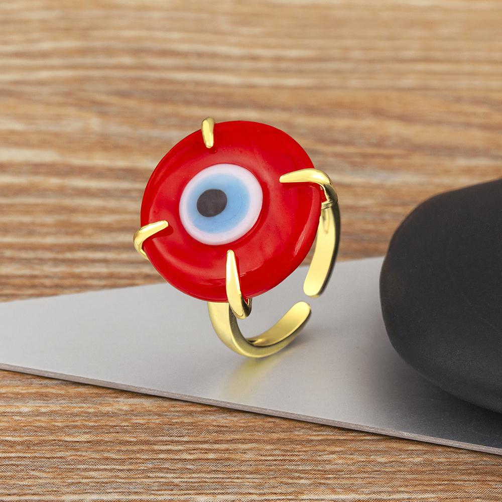 Nidin Disk Shape Evil Eye Zircon Open Rings For Women Girls Vintage 5 Colors Choice Fashion Jewelry Women Party Gift Wholesale красный
Nidin Disk Shape Evil Eye Zircon Open Rings For Women Girls Vintage 5 Colors Choice Fashion Jewelry Women Party Gift Wholesale красный
