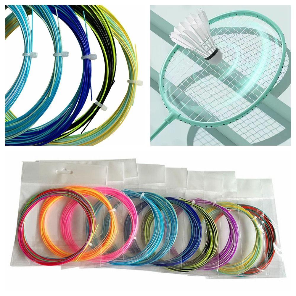 Dia.0.73mm Badminton Racquet Wire 16-24lbs Racquet Stringing Badminton Two-tone Racket String синій/червоний
Dia.0.73mm Badminton Racquet Wire 16-24lbs Racquet Stringing Badminton Two-tone Racket String синій/червоний