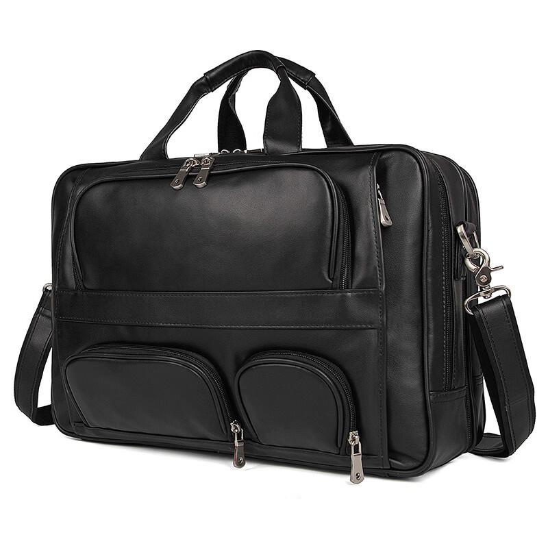 Lishen Men s Nappa Leather Laptop Briefcase 17 inch
Lishen Men s Nappa Leather Laptop Briefcase 17 inch