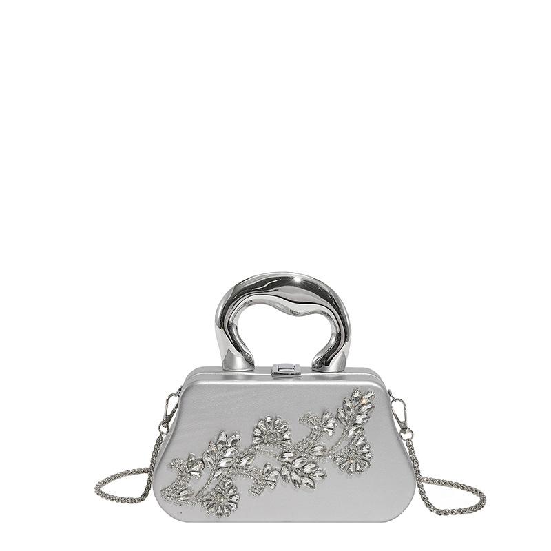 Shiny Rhinestones Evening Clutch Bag For Women Fashion Chain Shoulder Crossbody Bag Trend Box Lipstick Bag Silver Handbag Purse
Shiny Rhinestones Evening Clutch Bag For Women Fashion Chain Shoulder Crossbody Bag Trend Box Lipstick Bag Silver Handbag Purse