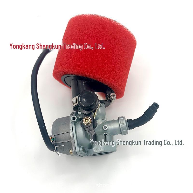 PZ19 Carburetor for ATV, Beach Buggy, Motorcycle (90cc-125cc) - Semi-Zinc Aluminum Parts. 48mm
PZ19 Carburetor for ATV, Beach Buggy, Motorcycle (90cc-125cc) - Semi-Zinc Aluminum Parts. 48mm