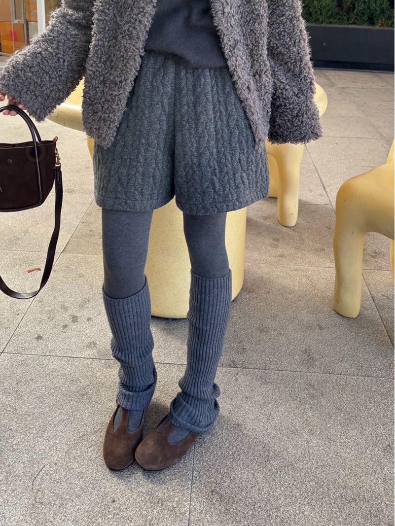 Korean Cable Knit Slimming Bootcut Wide-Leg Winter Pants Small сірий колір
Korean Cable Knit Slimming Bootcut Wide-Leg Winter Pants Small сірий колір