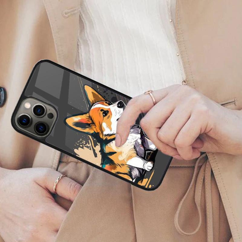 Corgi Funny Puppy Magnetic Phone Case For APPLE iPhone 17 Air 16 14 13 12 Pro Max 15 Plus Wireless Charge With MagSafe Cover iPhone 13mini
Corgi Funny Puppy Magnetic Phone Case For APPLE iPhone 17 Air 16 14 13 12 Pro Max 15 Plus Wireless Charge With MagSafe Cover iPhone 13mini