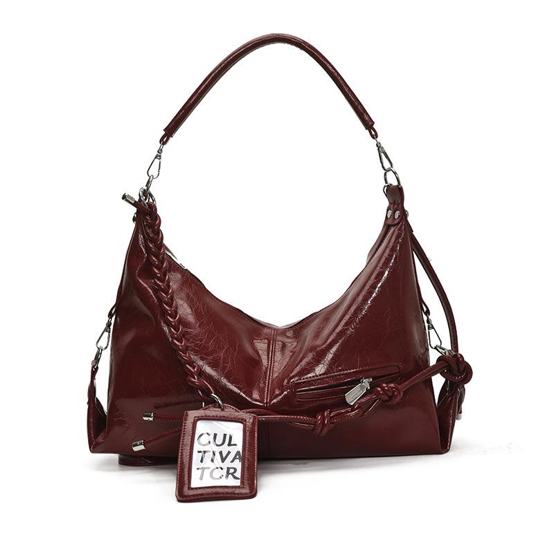 Summer Niche Solid Color Underarm Bag Fashion Shoulder Oblique Span Bag Women 2026 New Popular Commuter Tote Bag червоний
Summer Niche Solid Color Underarm Bag Fashion Shoulder Oblique Span Bag Women 2026 New Popular Commuter Tote Bag червоний
