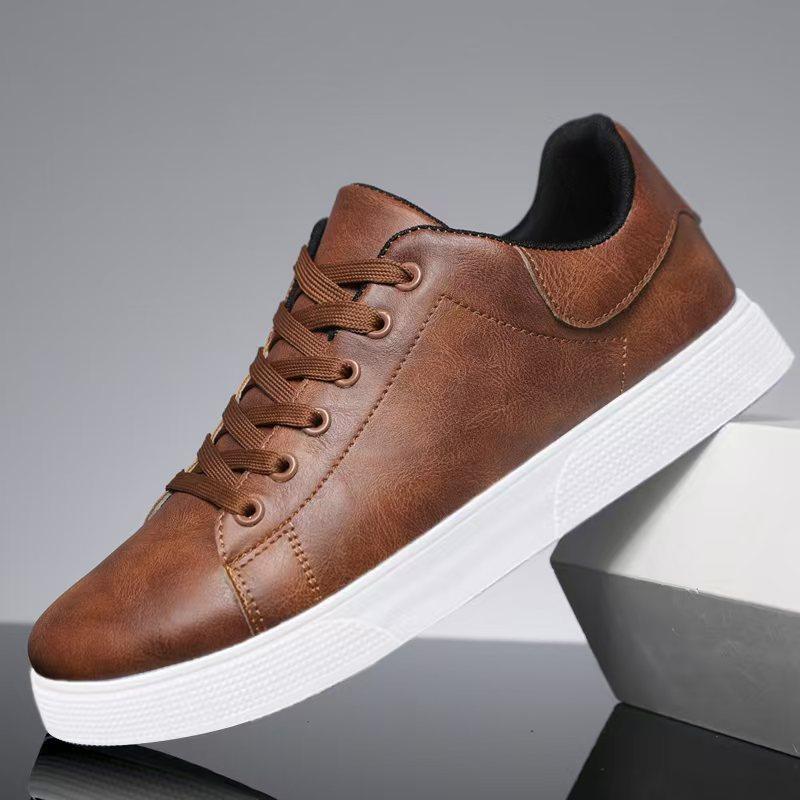 Кеды мужские летние новые мужские туфли трендовые универсальные повседневные туфли мужские черные кожаные туфли большого размера трендовые туфли 45 темно-коричневого
Кеды мужские летние новые мужские туфли трендовые универсальные повседневные туфли мужские черные кожаные туфли большого размера трендовые туфли 45 темно-коричневого