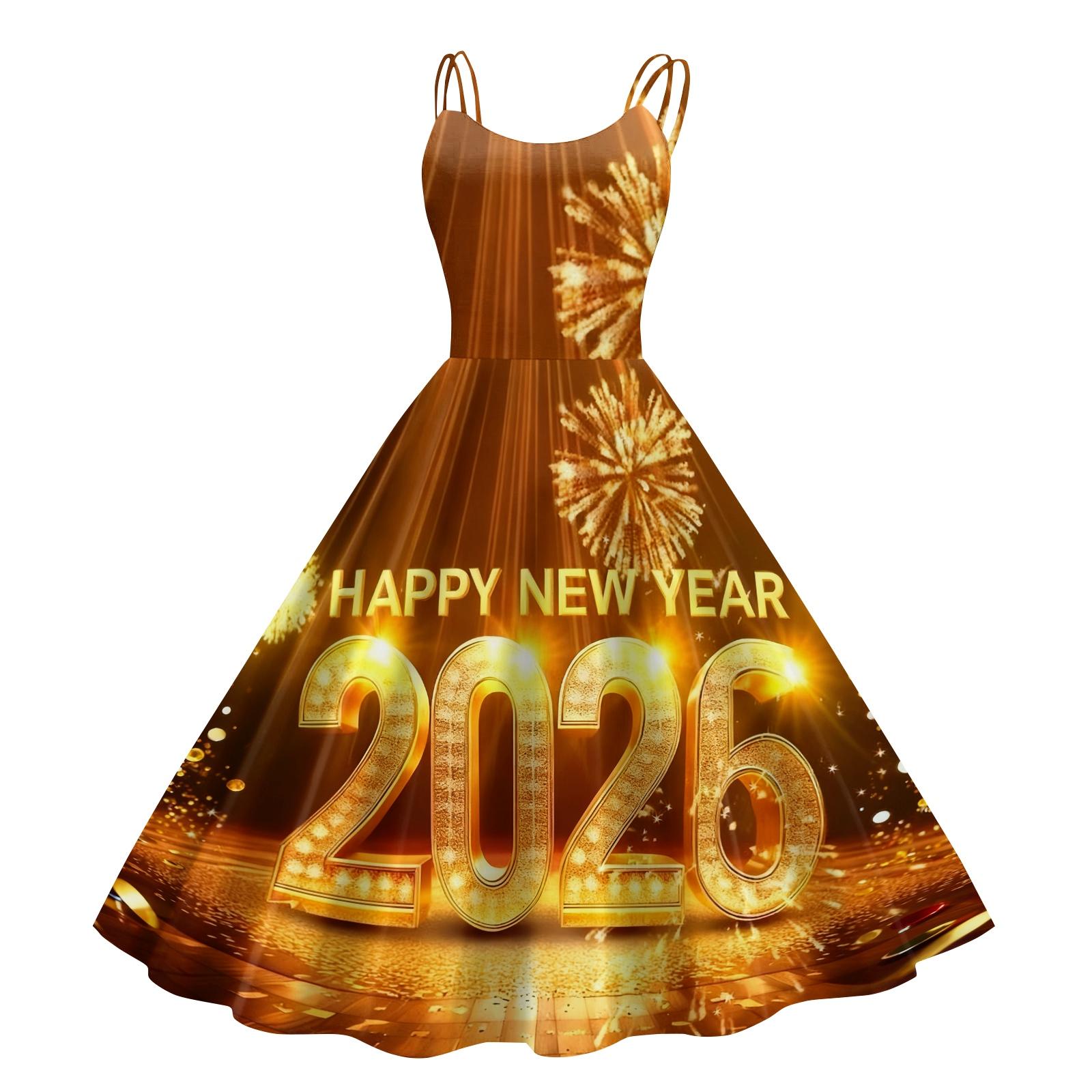 Жіноча новорічна повсякденна модна міді-сукня з круглим вирізом XL помаранчевий
Жіноча новорічна повсякденна модна міді-сукня з круглим вирізом XL помаранчевий