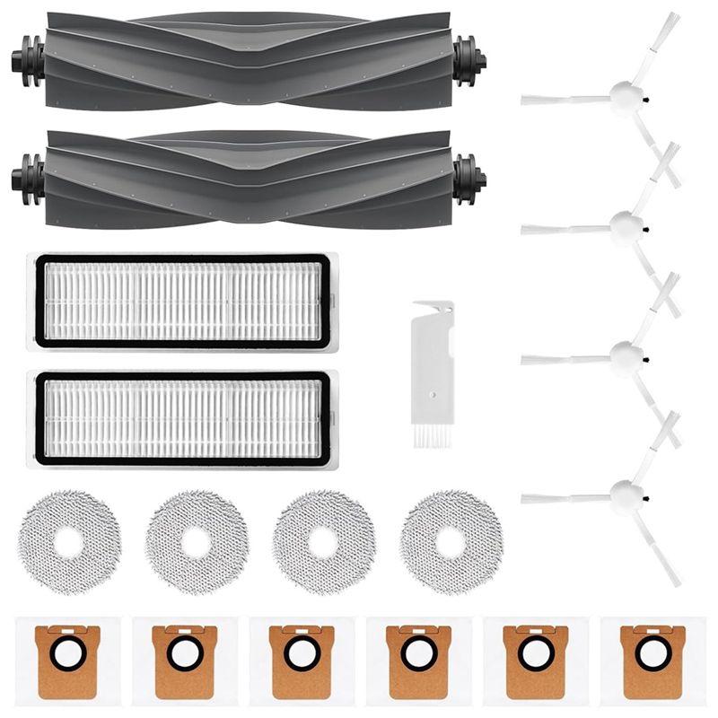 LITE-For L10s Ultra / L10 Ultra Robot Vacuum Cleaner Main Side Brush Hepa Filter Mop Pad Dust Bags Accessories
LITE-For L10s Ultra / L10 Ultra Robot Vacuum Cleaner Main Side Brush Hepa Filter Mop Pad Dust Bags Accessories