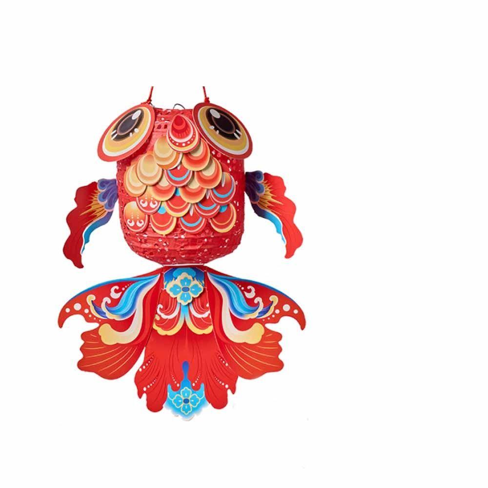 Handmade Goldfish Lantern Chinese Style New Year Lantern Material Kit Dragon Year золотий
Handmade Goldfish Lantern Chinese Style New Year Lantern Material Kit Dragon Year золотий