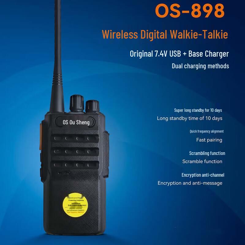 OS Voice 898 Digital Walkie-Talkie (CN version)
OS Voice 898 Digital Walkie-Talkie (CN version)