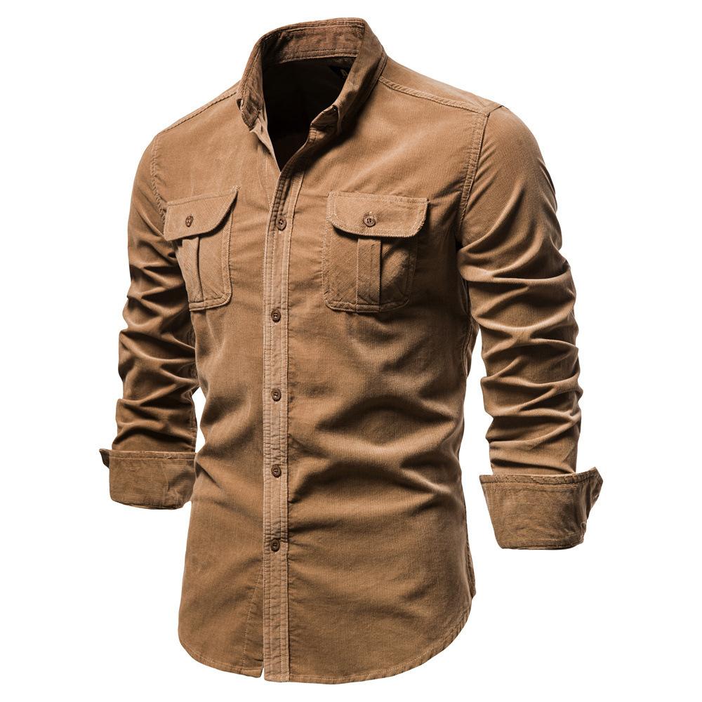 Men s Autumn Corduroy Business Casual Shirt Long Sleeved Minimalist Slim Fit Jacket 3XL красный
Men s Autumn Corduroy Business Casual Shirt Long Sleeved Minimalist Slim Fit Jacket 3XL красный