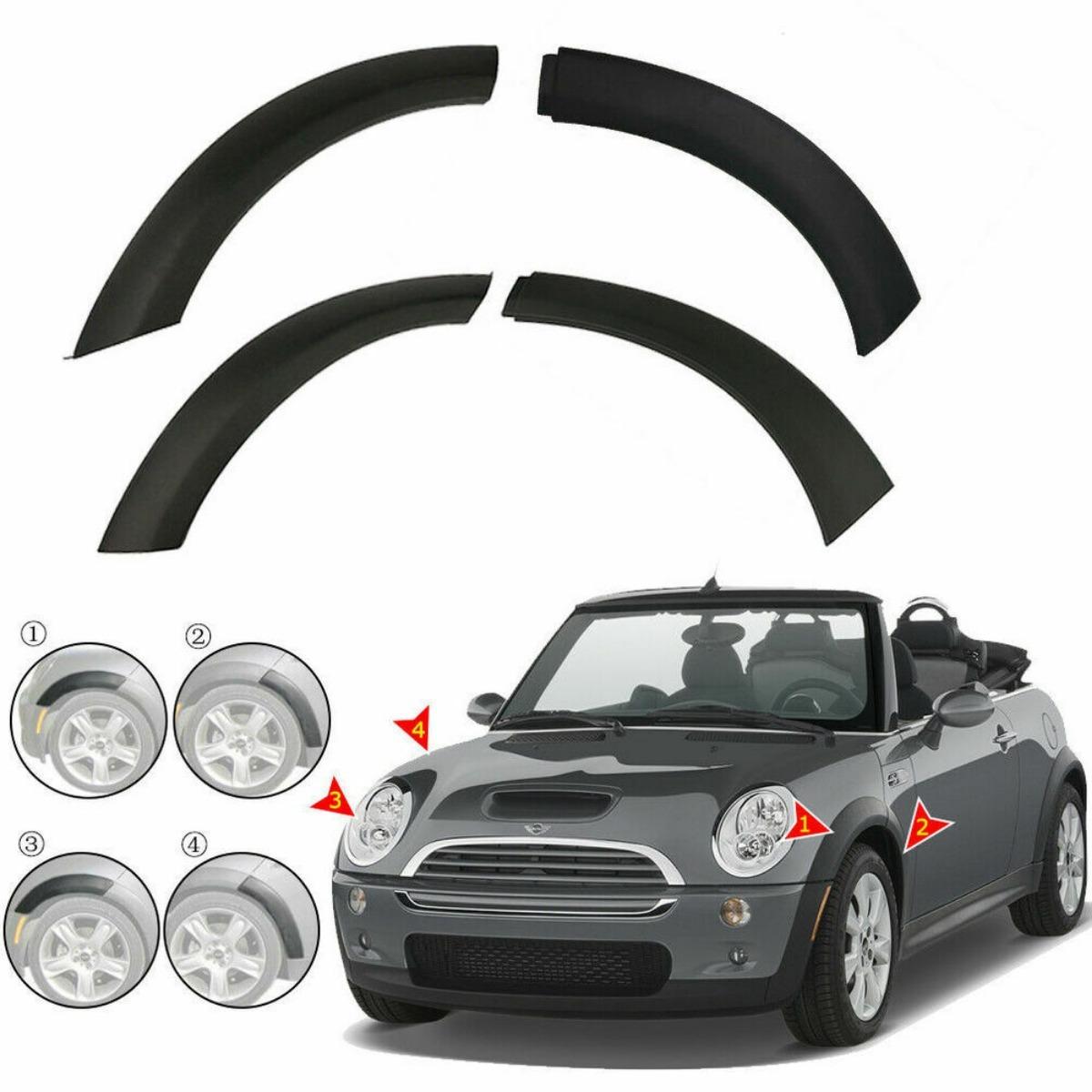 Car Front Wheel Arch Trim Fender Cover Splash Guards Mudguard For BMW MINI Cooper R50 R52 R53 2002-2008 51131505864 51131505866 4pcs
Car Front Wheel Arch Trim Fender Cover Splash Guards Mudguard For BMW MINI Cooper R50 R52 R53 2002-2008 51131505864 51131505866 4pcs