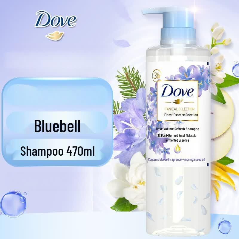 Dove Sakura & Bluebell Botanical Shampoo
Dove Sakura & Bluebell Botanical Shampoo