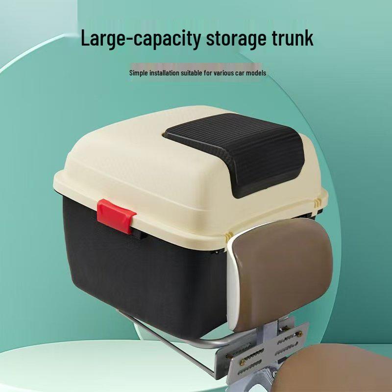 Electric Vehicle Rear Storage Box with Backrest and Tail Storage
Electric Vehicle Rear Storage Box with Backrest and Tail Storage