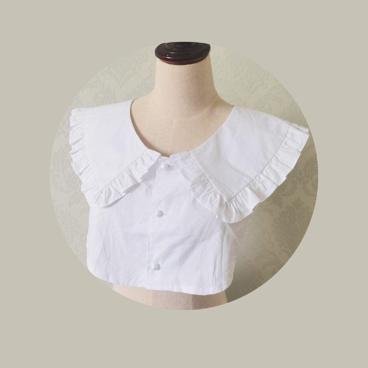 Pure Cotton Large V-neck Fake Collar Pure White Lace Women s Clothing with Doll Collar Retro Style with V-neck Collars белый
Pure Cotton Large V-neck Fake Collar Pure White Lace Women s Clothing with Doll Collar Retro Style with V-neck Collars белый