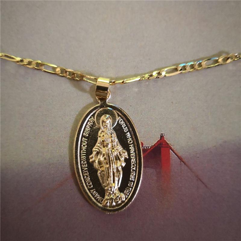 Ahmed Gold Silver Virgin Mary Dainty Medallion Necklace for Women Fashion Mother Mary Necklace Pendant Religious Catholic Gift золотий
Ahmed Gold Silver Virgin Mary Dainty Medallion Necklace for Women Fashion Mother Mary Necklace Pendant Religious Catholic Gift золотий