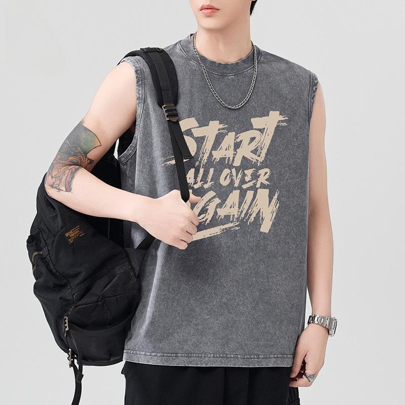 Новый мужской жилет без рукавов из тяжелого чистого хлопка 230 г с принтом, однотонный, с широкими плечами, спортивный 2XL
Новый мужской жилет без рукавов из тяжелого чистого хлопка 230 г с принтом, однотонный, с широкими плечами, спортивный 2XL