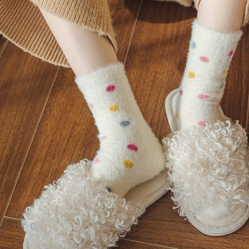 5Pairs Stripe Plush Socks Cartoon Sleeping Socks Women Ins Thicken Warm Socks Fall Winter 5Pairs
5Pairs Stripe Plush Socks Cartoon Sleeping Socks Women Ins Thicken Warm Socks Fall Winter 5Pairs