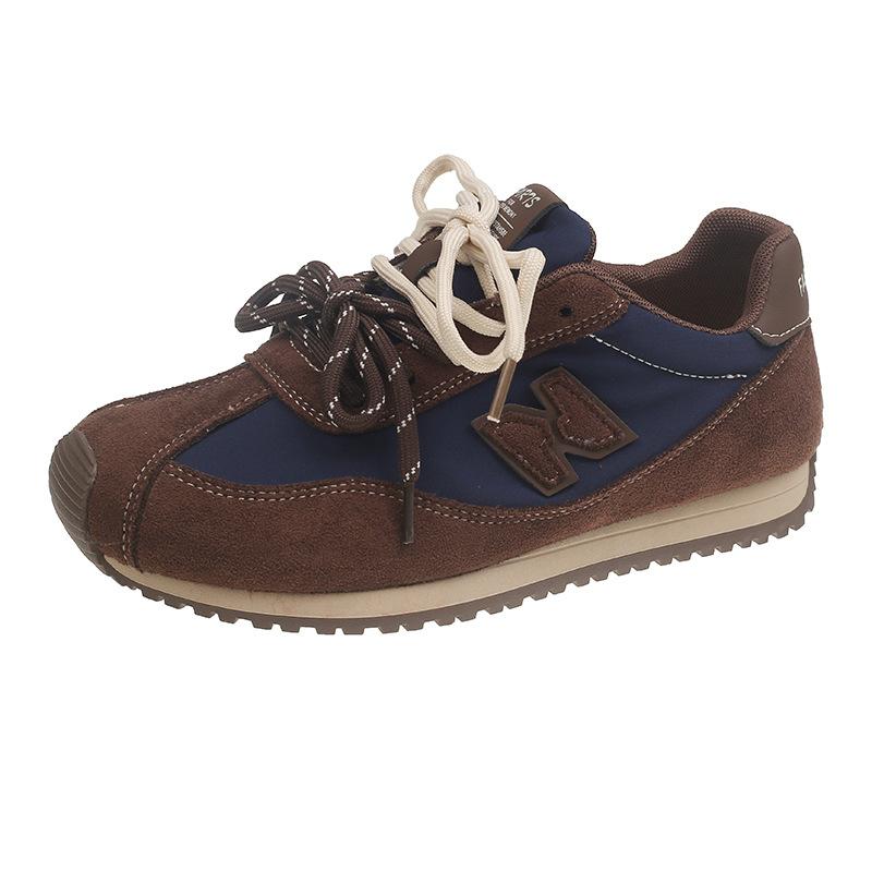 Retro round head double lace-up soft sole German training shoes women s 2025 autumn new fashion versatile retro casual white shoes 40 коричневый
Retro round head double lace-up soft sole German training shoes women s 2025 autumn new fashion versatile retro casual white shoes 40 коричневый