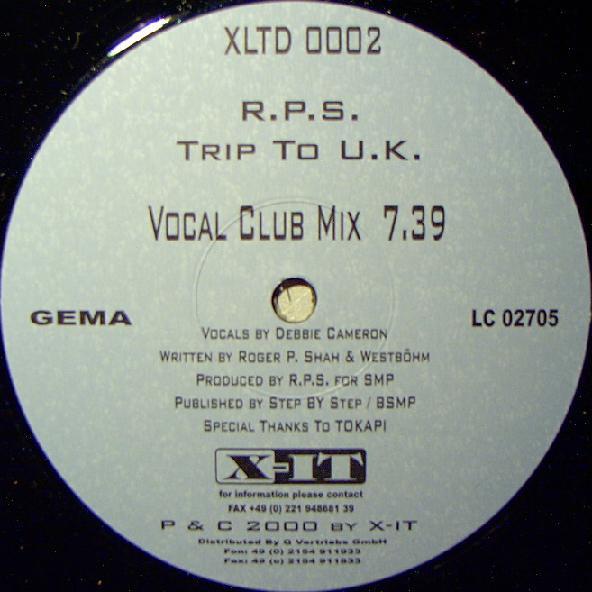 12-дюймовая пластинка R.P.S. Поездка в Великобританию. XLTD0002 XIT Records 2000 Германия Танцевальная Электроника Б/у
12-дюймовая пластинка R.P.S. Поездка в Великобританию. XLTD0002 XIT Records 2000 Германия Танцевальная Электроника Б/у