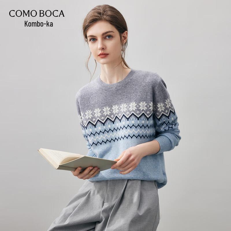 Женский кашемировый свитер Komom Boka 2025 Осень/Зима в стиле Fair Isle XL
Женский кашемировый свитер Komom Boka 2025 Осень/Зима в стиле Fair Isle XL