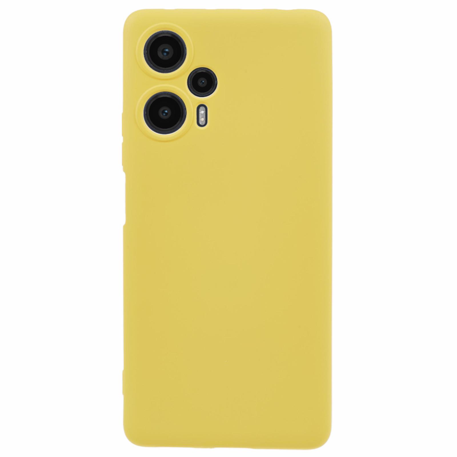 For Xiaomi Poco F5 5G/Redmi Note 12 Turbo Case 2.0mm TPU Phone Cover Fiber Lining Yellow
For Xiaomi Poco F5 5G/Redmi Note 12 Turbo Case 2.0mm TPU Phone Cover Fiber Lining Yellow