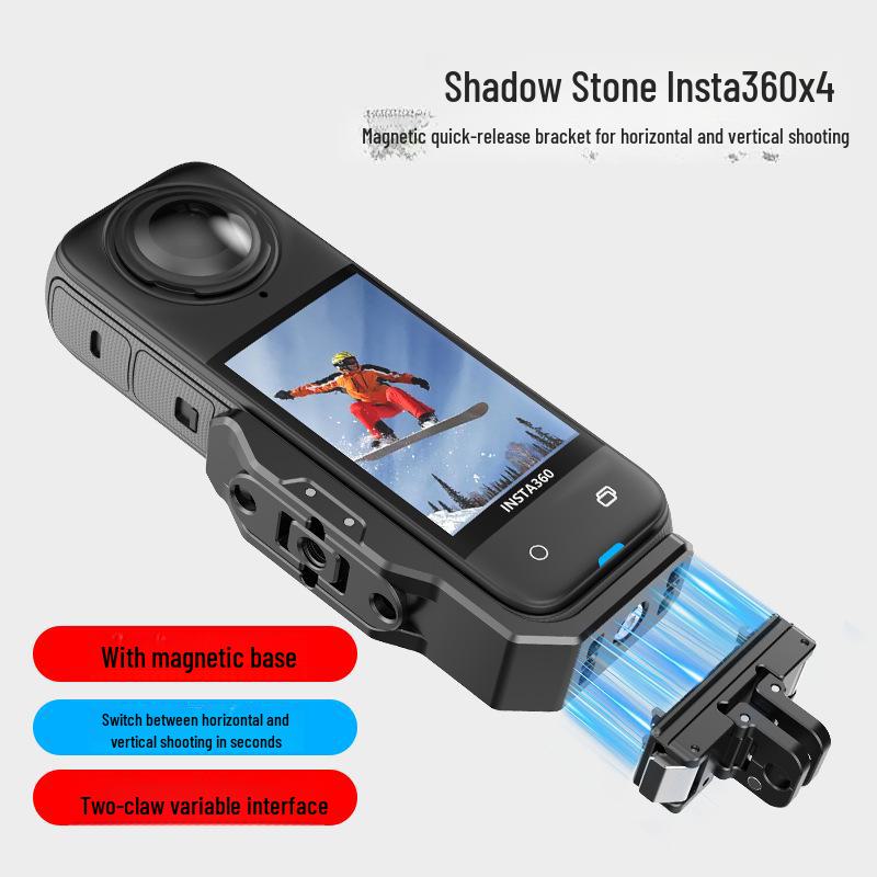 Магнітний кронштейн Insta360X5/4 для зйомки під горизонтальними та вертикальними кутами 78.5 * 47 * 21 MM
Магнітний кронштейн Insta360X5/4 для зйомки під горизонтальними та вертикальними кутами 78.5 * 47 * 21 MM