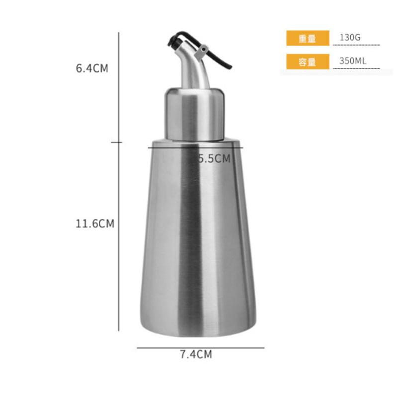 YOMDID Stainless Oil Pot Soy Sauce Vinegar Bottle Practical Leak-proof Dustproof Seasoning Juice Container Kitchen Supplies
YOMDID Stainless Oil Pot Soy Sauce Vinegar Bottle Practical Leak-proof Dustproof Seasoning Juice Container Kitchen Supplies