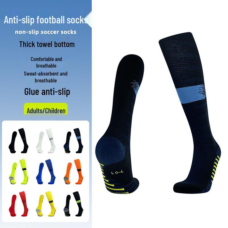 Adult & Youth Non-Slip Terry Towel Football Socks, Two-Bar Knee-High, Sweat-Absorbent Children
Adult & Youth Non-Slip Terry Towel Football Socks, Two-Bar Knee-High, Sweat-Absorbent Children