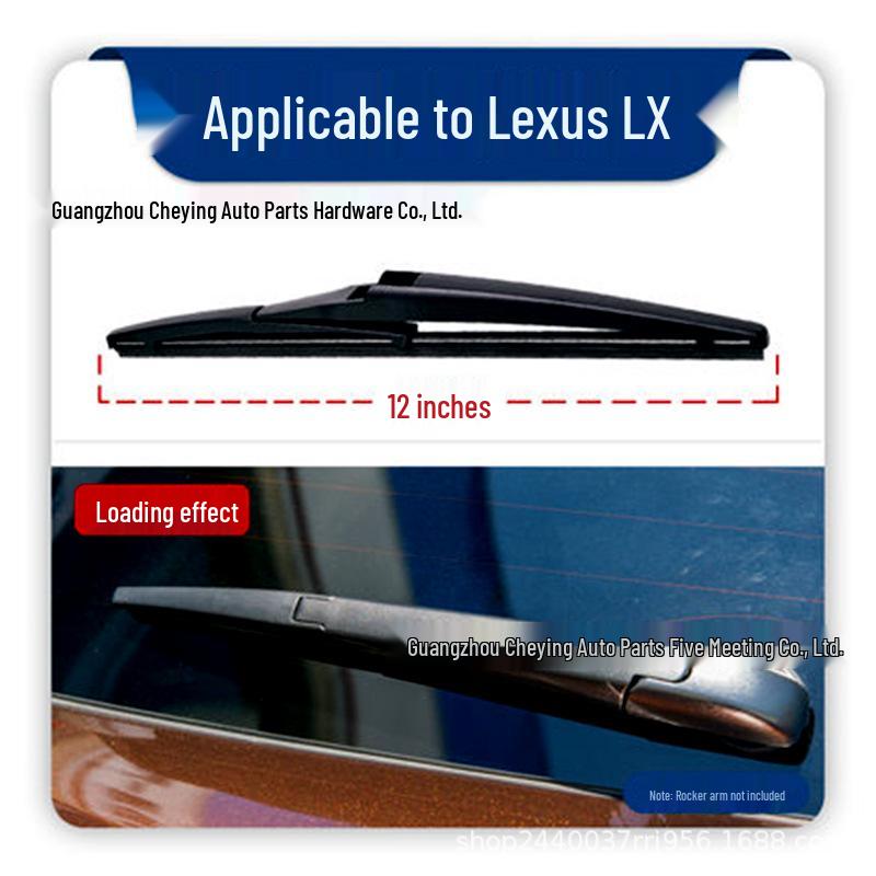Compatible Rear Wiper Blade for Lexus NX300H/CT/RX/LX/UX/NX Models GT Series
Compatible Rear Wiper Blade for Lexus NX300H/CT/RX/LX/UX/NX Models GT Series
