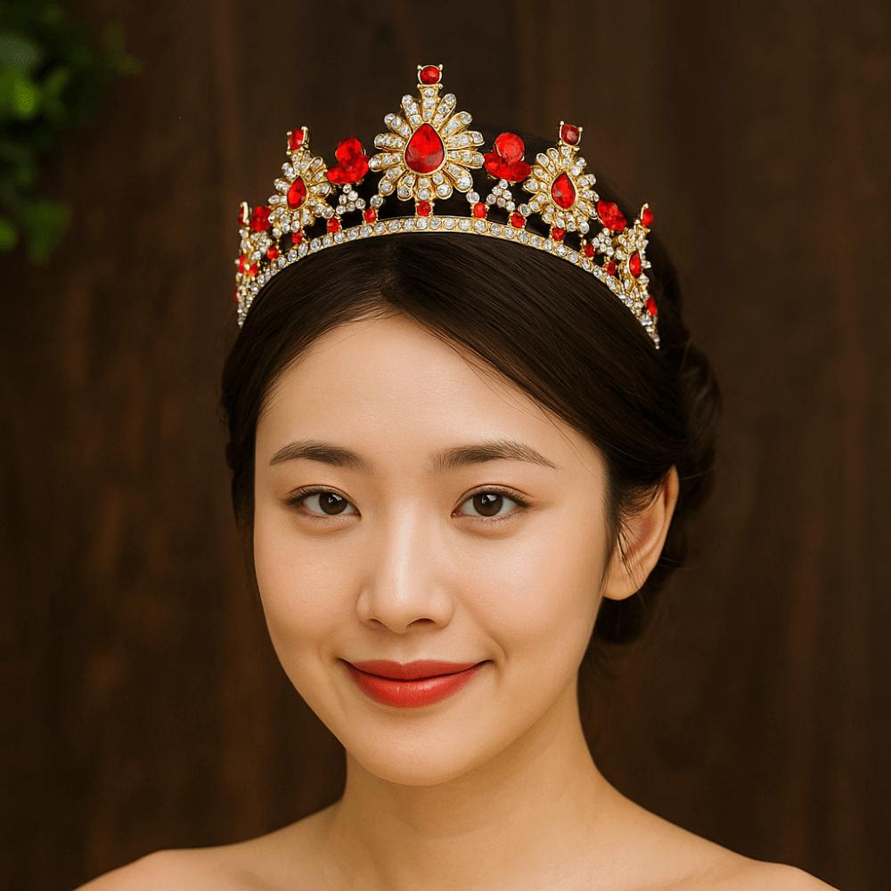 Luxury Bridal Crown Rhinestone Queen Princess Tiara Baroque Pageant Crown Wedding Party Supplies Style9
Luxury Bridal Crown Rhinestone Queen Princess Tiara Baroque Pageant Crown Wedding Party Supplies Style9