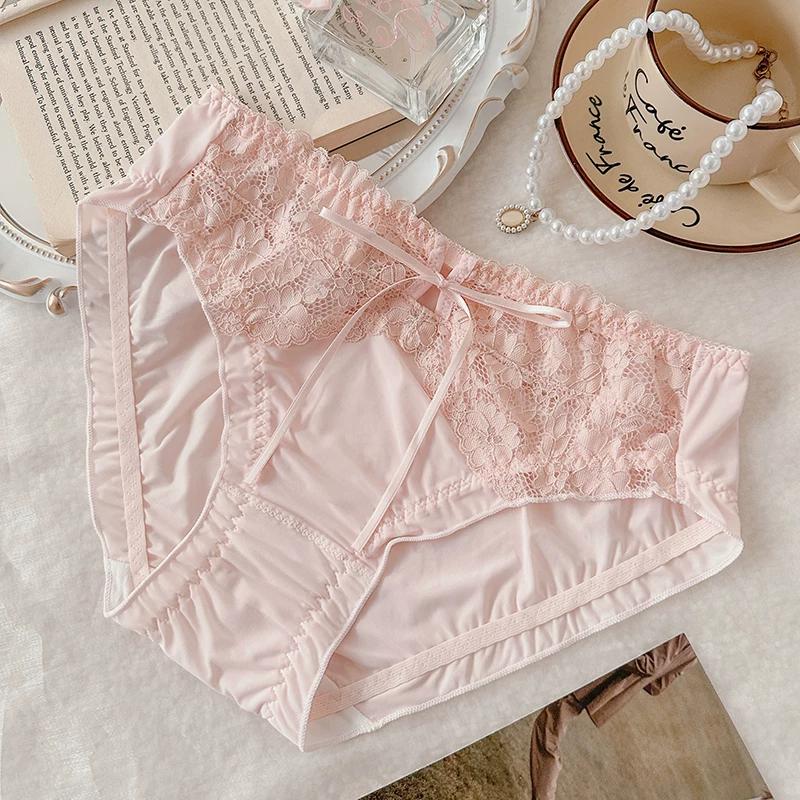 New French Lace Sexy Plus Size Panties for Women Cotton Gusset Non Wedgie Triangle Underwear XXXL рожевий
New French Lace Sexy Plus Size Panties for Women Cotton Gusset Non Wedgie Triangle Underwear XXXL рожевий