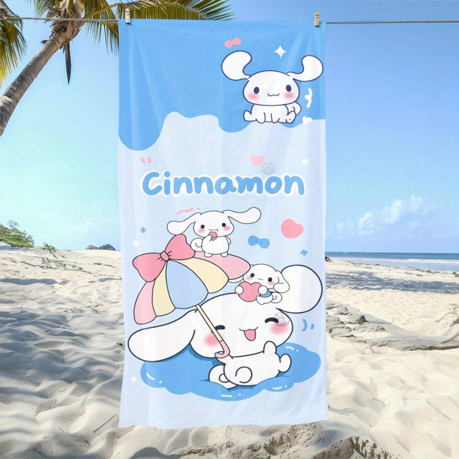 1pc for cinnamoroll Themed Beach Towel - Soft, Absorbent Quick-Dry Microfiber for Swimming, Camping & Bathing,Quickdry Fabric W30*H60(CM)
1pc for cinnamoroll Themed Beach Towel - Soft, Absorbent Quick-Dry Microfiber for Swimming, Camping & Bathing,Quickdry Fabric W30*H60(CM)