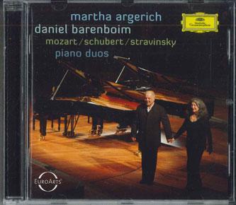 CD MOZART / SCHUBERT / STRAVINSKY - Argerich / Barenboin 4793922 EUROARTS Japan Classical Used
CD MOZART / SCHUBERT / STRAVINSKY - Argerich / Barenboin 4793922 EUROARTS Japan Classical Used