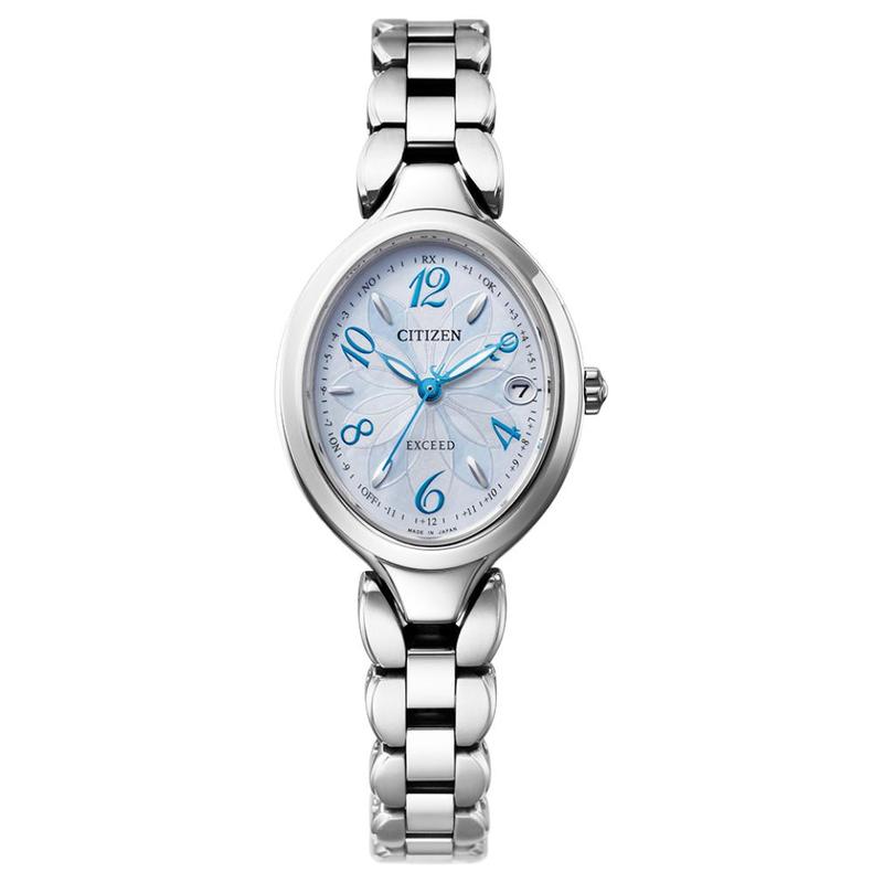 CITIZEN Exceed series 50 meters waterproof date display perpetual calendar world time light Quartz super titanium strap 25mm women s watch ES9510-57D синій
CITIZEN Exceed series 50 meters waterproof date display perpetual calendar world time light Quartz super titanium strap 25mm women s watch ES9510-57D синій