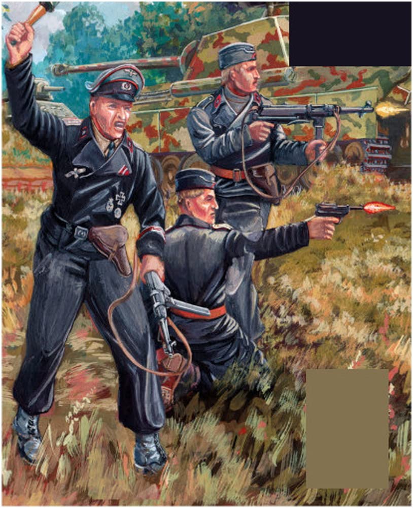 Mars Figures 1/32 Scale WWII German Tank Crew Dismounted Combat Plastic Model Kit (8 Poses, 15 Figures) ORM32035
Mars Figures 1/32 Scale WWII German Tank Crew Dismounted Combat Plastic Model Kit (8 Poses, 15 Figures) ORM32035