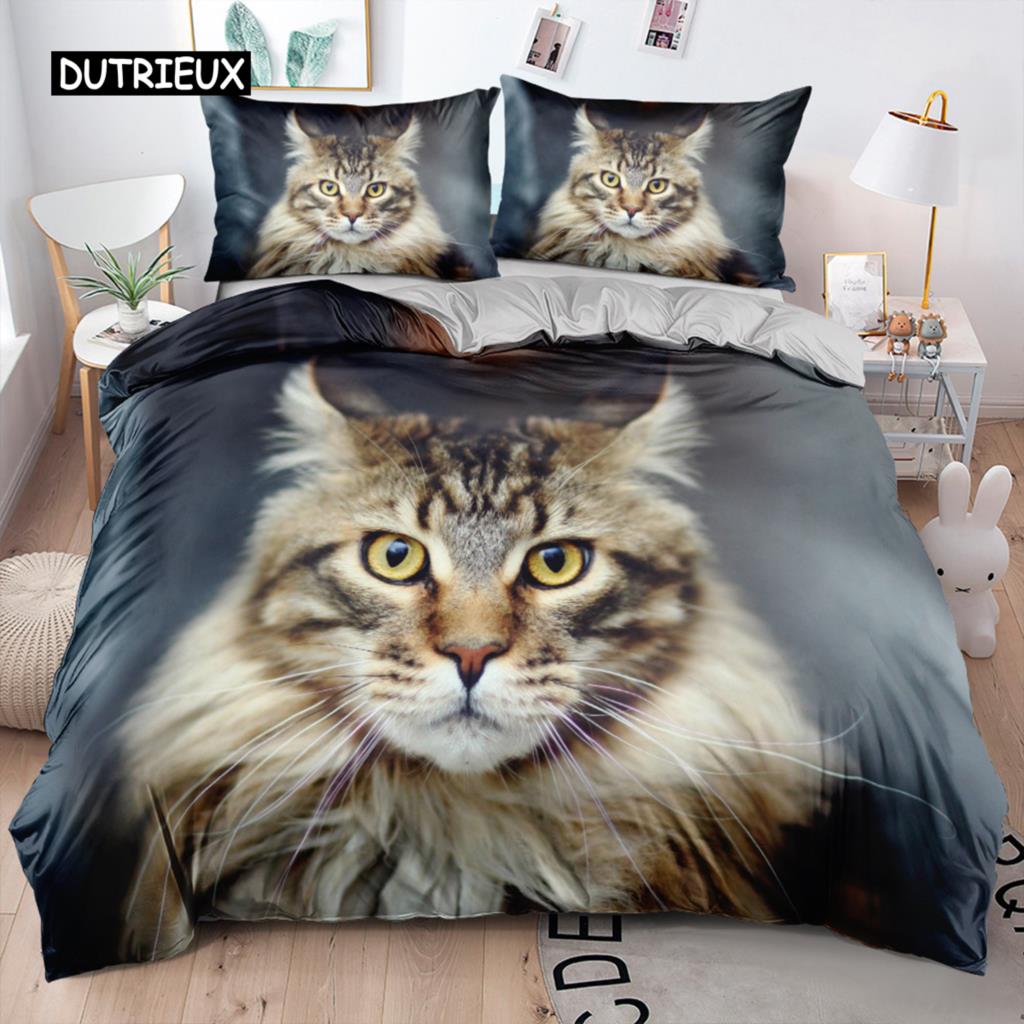 Милый комплект постельного белья с изображением 3D животных и кошек, белый пододеяльник, тема домашнего питомца для детей, девочек, женщин, мужчин, подарков, спальни, украшения для дома EU single(135x200cm)
Милый комплект постельного белья с изображением 3D животных и кошек, белый пододеяльник, тема домашнего питомца для детей, девочек, женщин, мужчин, подарков, спальни, украшения для дома EU single(135x200cm)