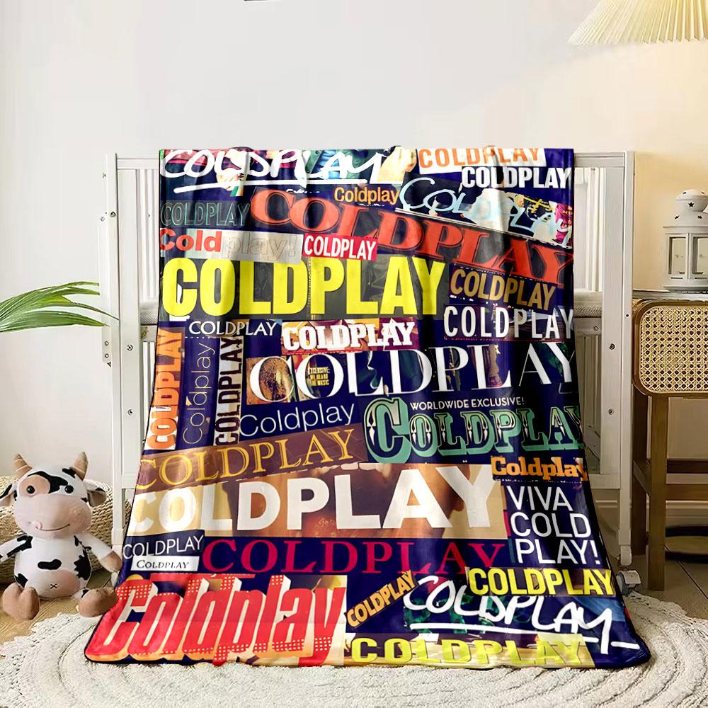 The image features a collage of the word Coldplay in varied fonts and styles. for all seasons blanket lunch break throw gift 80cm x 120cm
The image features a collage of the word Coldplay in varied fonts and styles. for all seasons blanket lunch break throw gift 80cm x 120cm