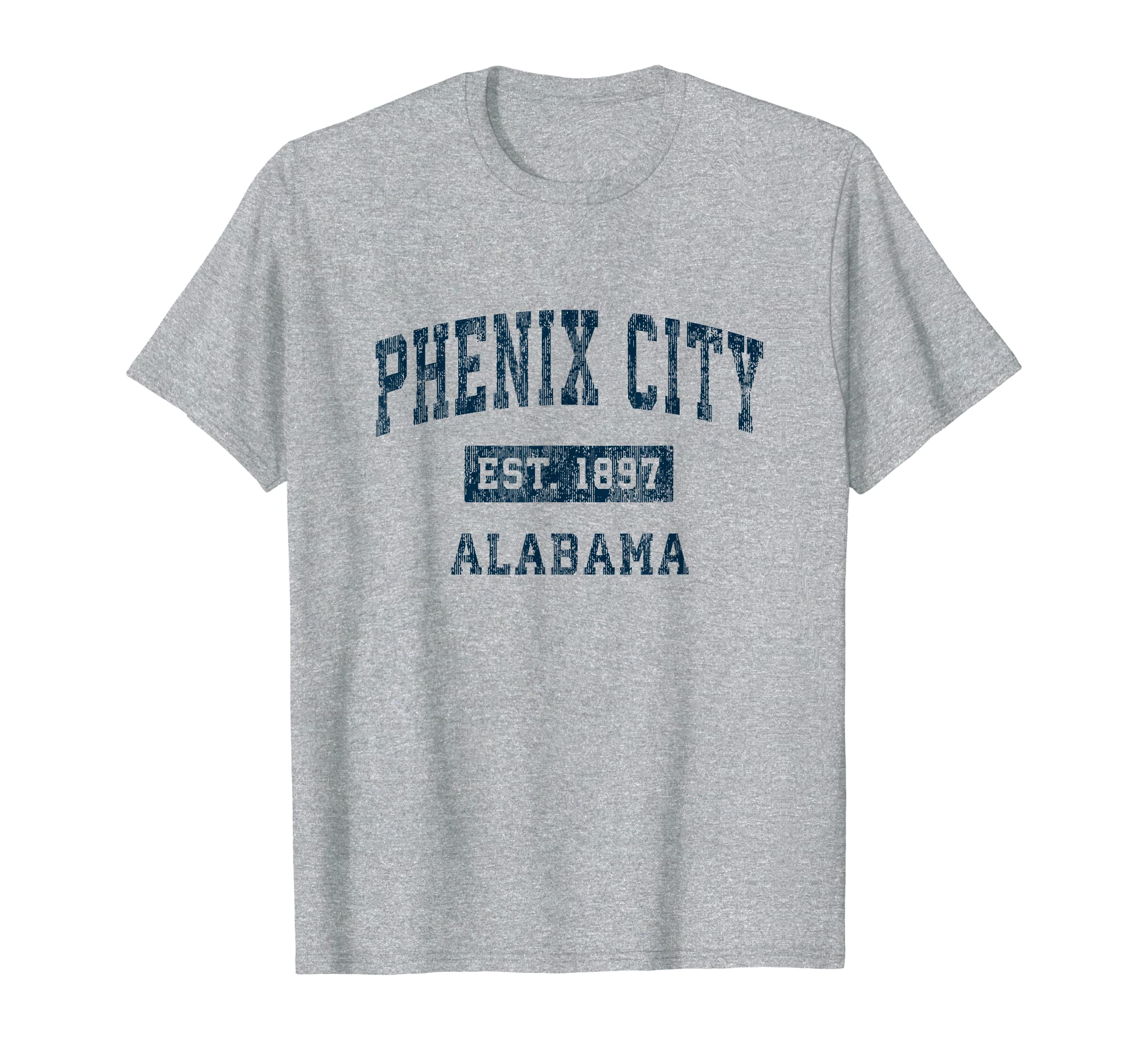 Phenix City Alabama AL Vintage Sport Design Navy Print T-Shirt серый
Phenix City Alabama AL Vintage Sport Design Navy Print T-Shirt серый