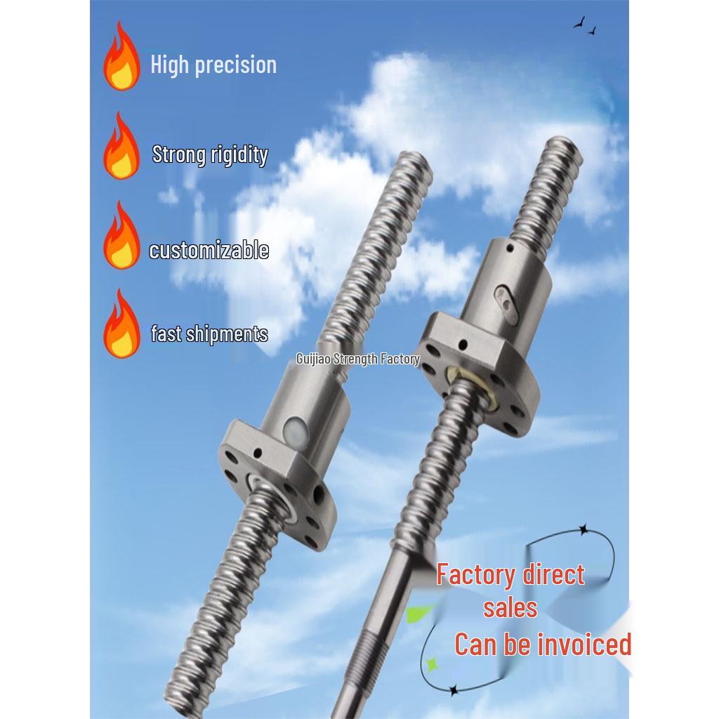 Високоточна кульова гвинтова гайка TBI SFU1204/1605/2005/2505/3210 White Custom Order
Високоточна кульова гвинтова гайка TBI SFU1204/1605/2005/2505/3210 White Custom Order