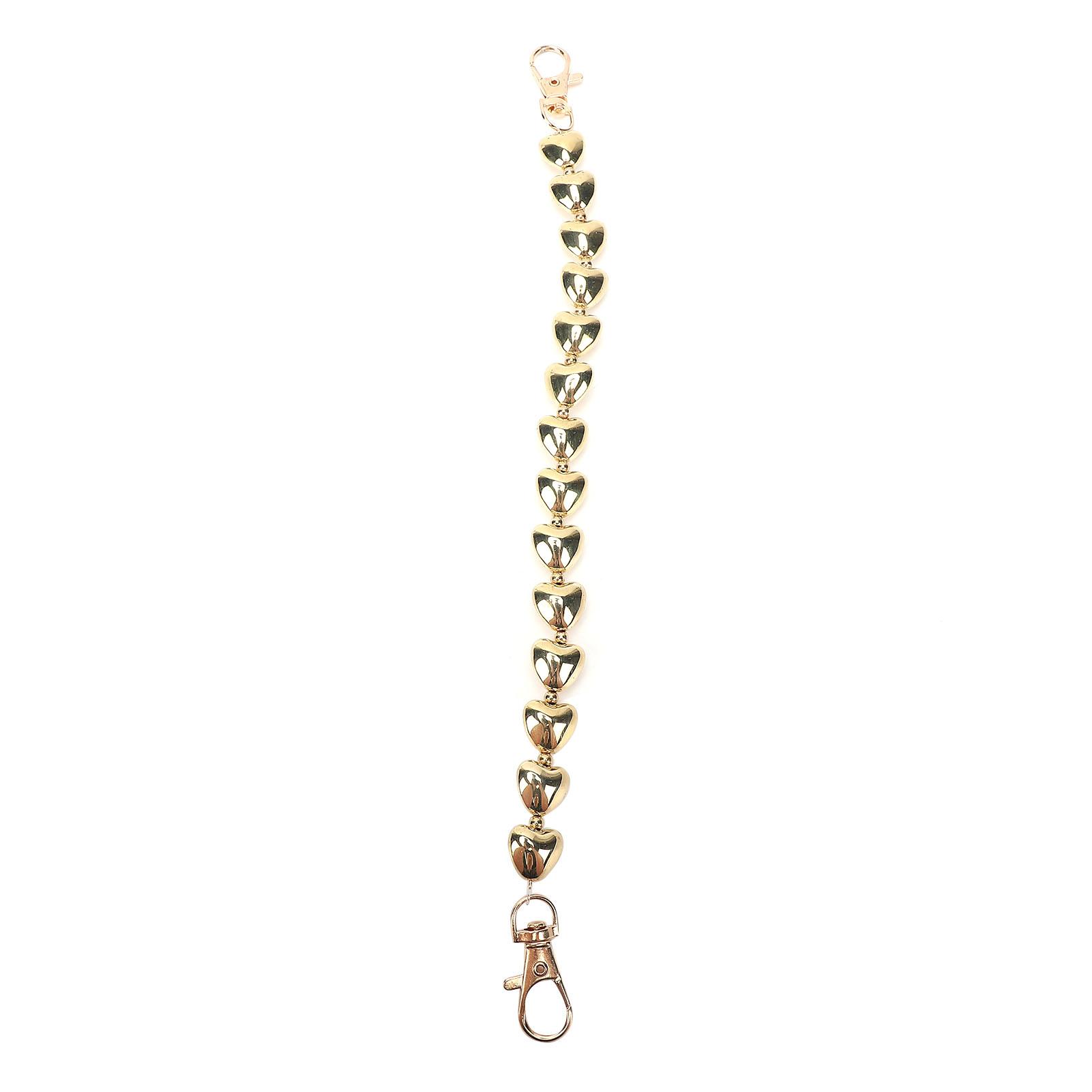 Heart Shaped Bag Chain Fashion Purse Handbag Heart Chain Bags Replacement Accessory for Women Gold 30cm 30cm золотой
Heart Shaped Bag Chain Fashion Purse Handbag Heart Chain Bags Replacement Accessory for Women Gold 30cm 30cm золотой