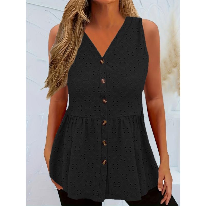 Літня жіноча жилетка великих розмірів на кручених ґудзиках, повсякденний однотонний топ без рукавів 5XL чорний
Літня жіноча жилетка великих розмірів на кручених ґудзиках, повсякденний однотонний топ без рукавів 5XL чорний