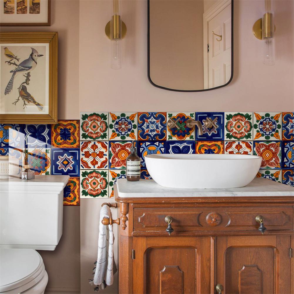 10pcs Mexican Tile Stickers Modern Minimalist Decorative Wall Sticker For Home Bathroom Kitchen Decor Home Room Wall Sticker
10pcs Mexican Tile Stickers Modern Minimalist Decorative Wall Sticker For Home Bathroom Kitchen Decor Home Room Wall Sticker