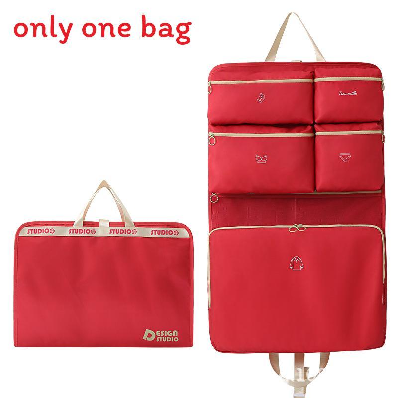 Dopamine Clothing Organizer Large Handbag For Travel Storage And Home Use червоний
Dopamine Clothing Organizer Large Handbag For Travel Storage And Home Use червоний