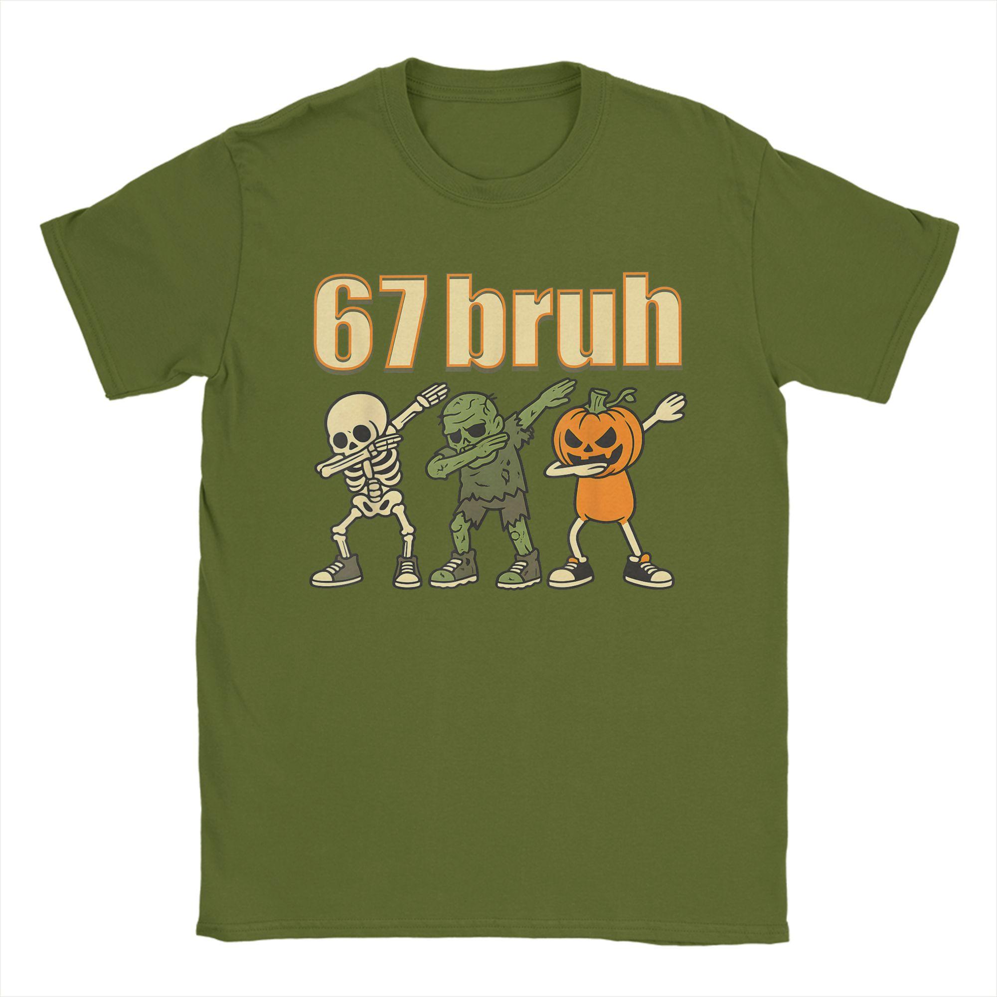 67 Halloween Bruh Funny Brainrot Meme Six Seven T-Shirt Men Cotton O-Neck Plus Size 5XL Clothing Short Sleeve Funny Tshirt 4XL
67 Halloween Bruh Funny Brainrot Meme Six Seven T-Shirt Men Cotton O-Neck Plus Size 5XL Clothing Short Sleeve Funny Tshirt 4XL