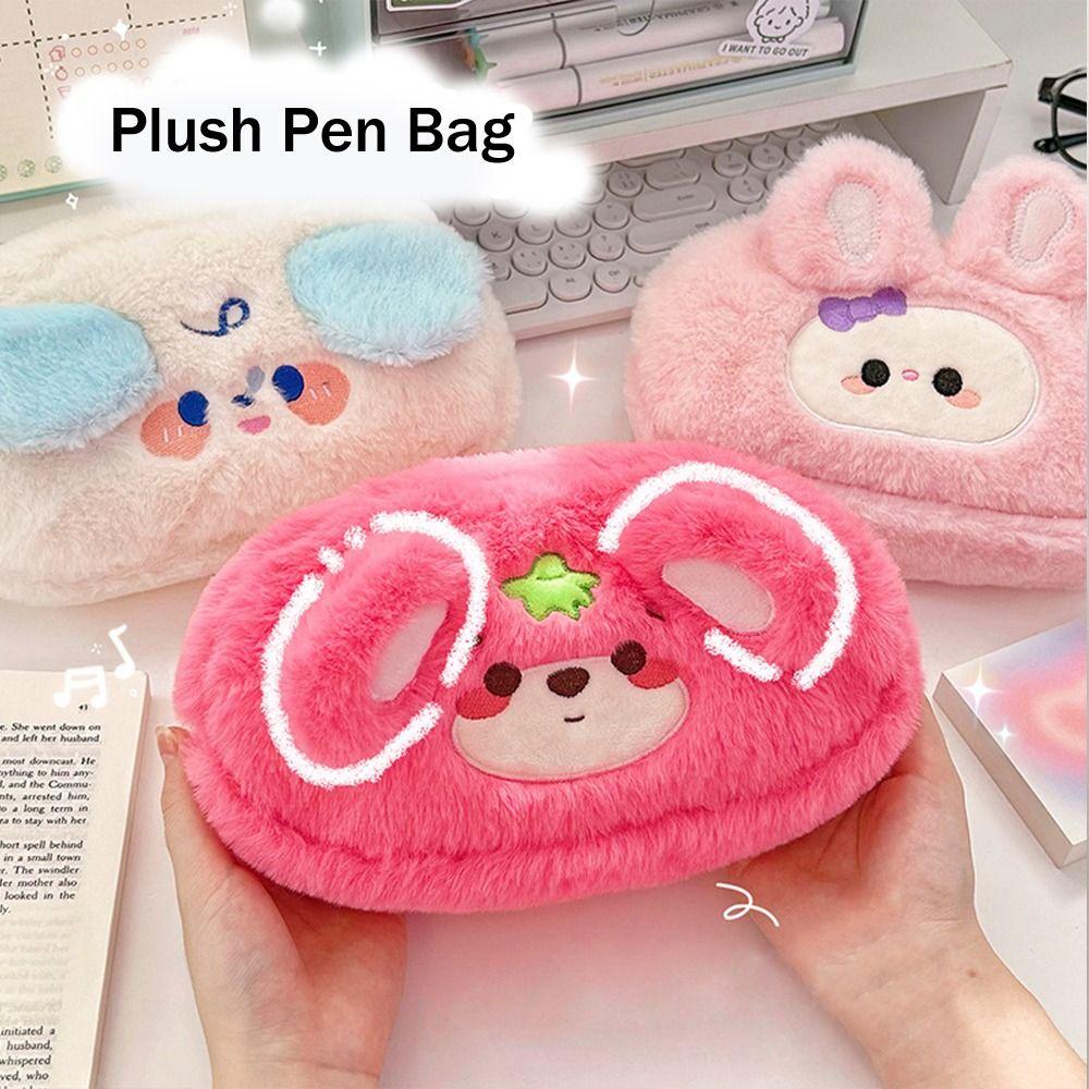 Cosmetic Pouch Plush Pen Pencil Bag Desktop Organizer Pencil Holder Kawaii Pencil Cases Stationery
Cosmetic Pouch Plush Pen Pencil Bag Desktop Organizer Pencil Holder Kawaii Pencil Cases Stationery