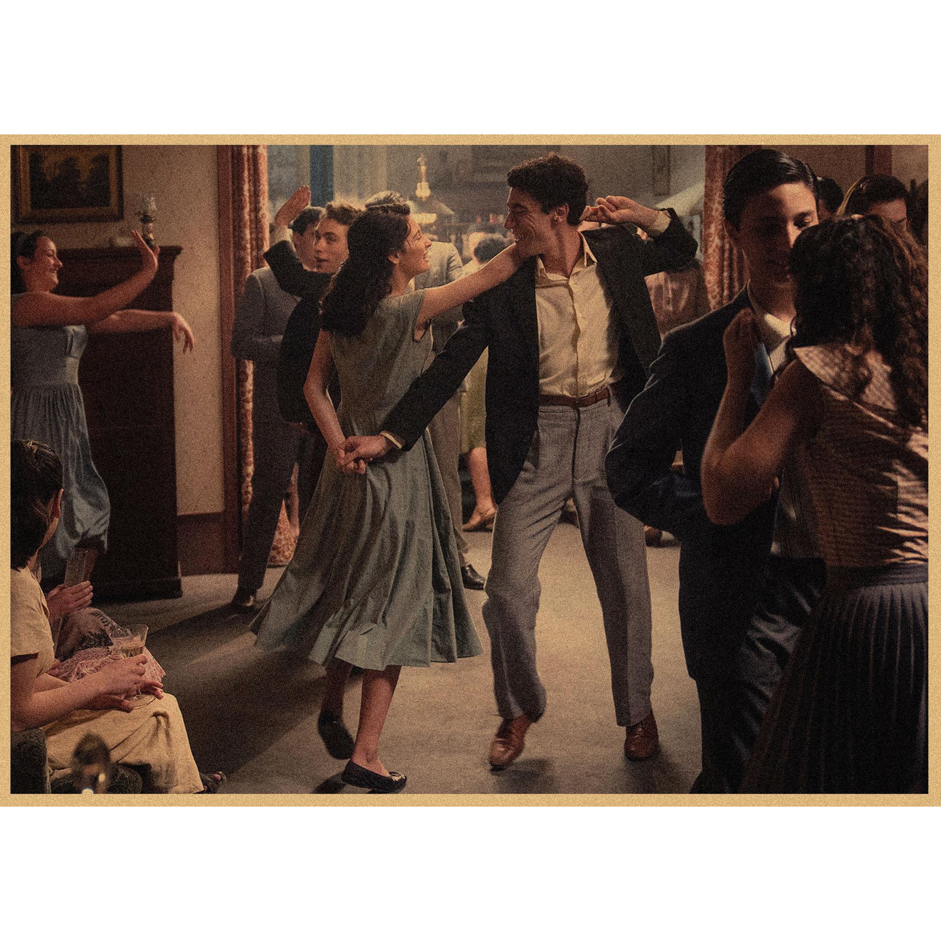 Retro Kraft Paper Poster: My Brilliant Friend - American Drama Wall Decor for Hotels and Bars 29.7X42cm
Retro Kraft Paper Poster: My Brilliant Friend - American Drama Wall Decor for Hotels and Bars 29.7X42cm