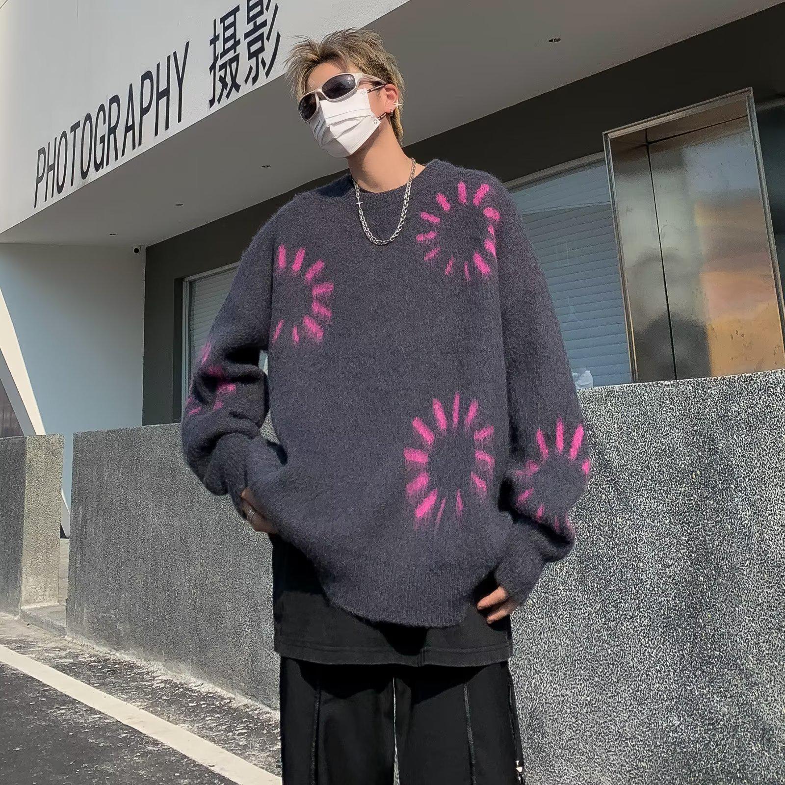 Men s Autumn/Winter American Retro Unisex Designer Sweater - Versatile High Street Round Neck Knitwear M темно-сірий
Men s Autumn/Winter American Retro Unisex Designer Sweater - Versatile High Street Round Neck Knitwear M темно-сірий