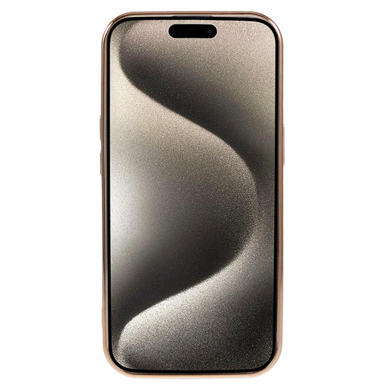 Серія AR Для iPhone 15 Магнітний чохол Гальванічне покриття М яка TPU накладка Сумісний з MagSafe Gold
Серія AR Для iPhone 15 Магнітний чохол Гальванічне покриття М яка TPU накладка Сумісний з MagSafe Gold